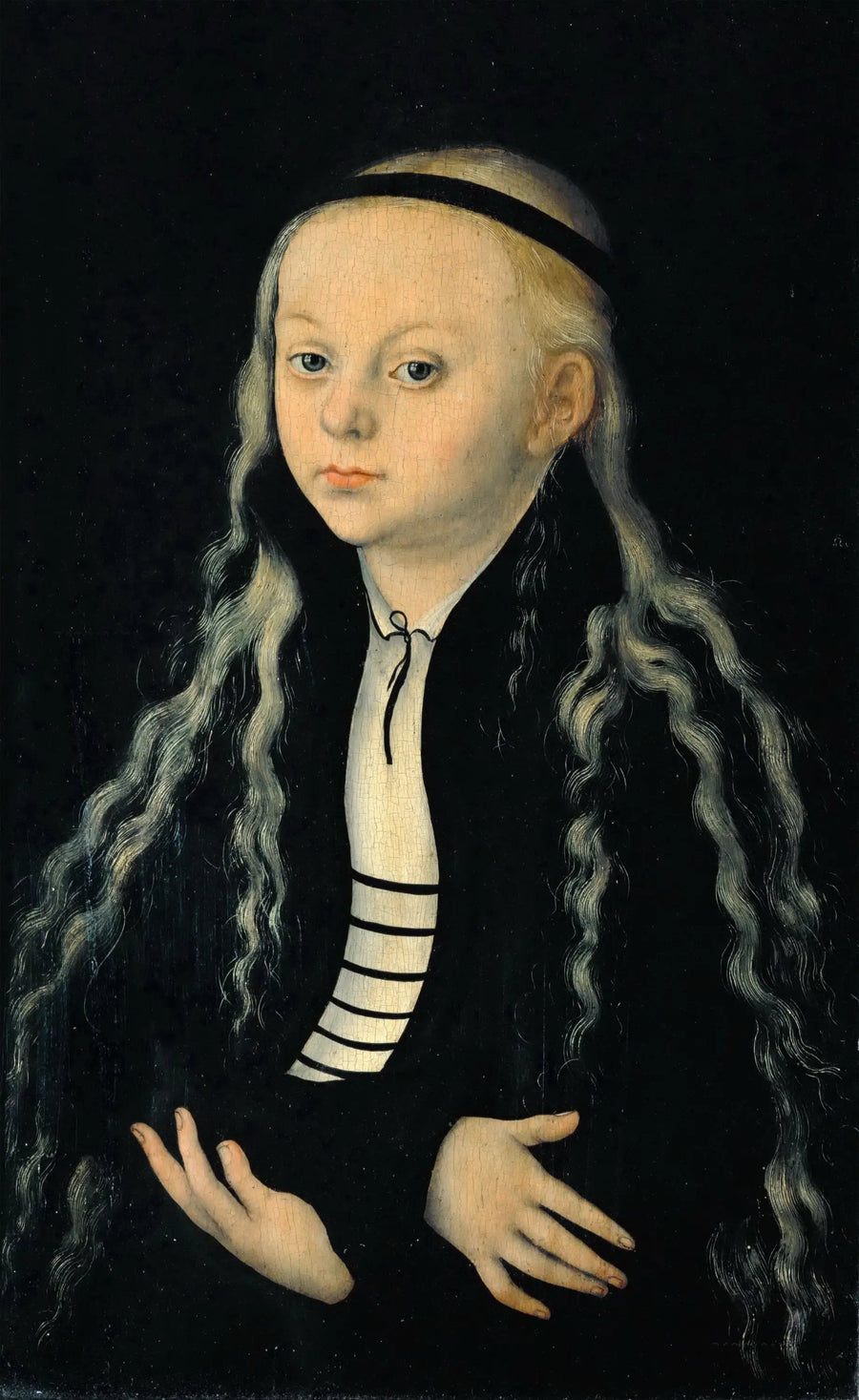 Portret Magdaleny Luther, córki reformatora Martina Lutra - Lucas Cranach Starszy