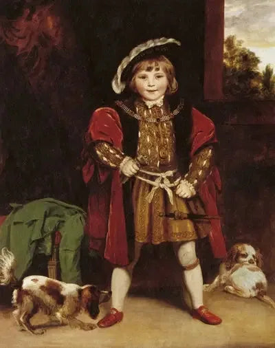 Portret Mistrza Crewe jako Henryk VIII - Joshua Reynolds