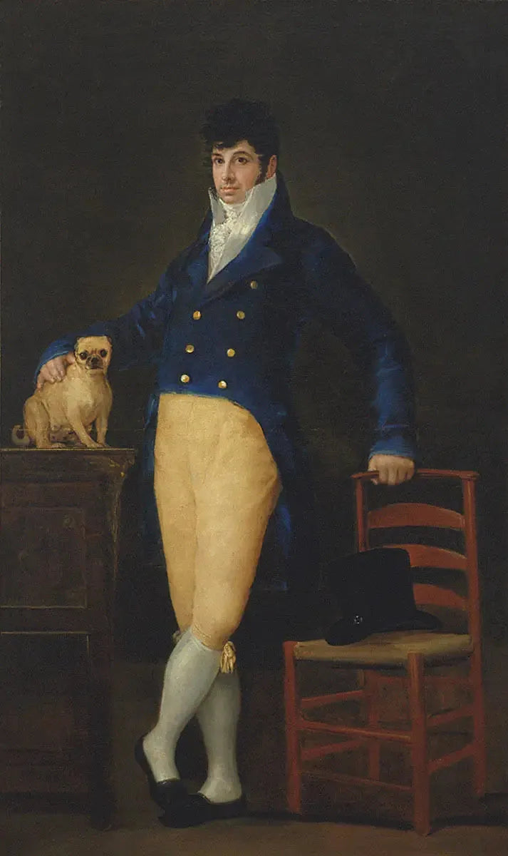 Portret Manuela Garcíi de la Prady - Francisco de Goya