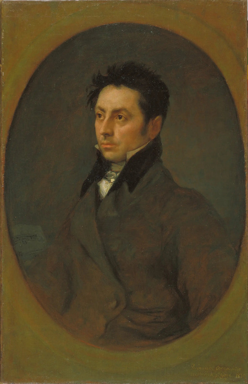 Portret Manuela Quijano - Francisco de Goya