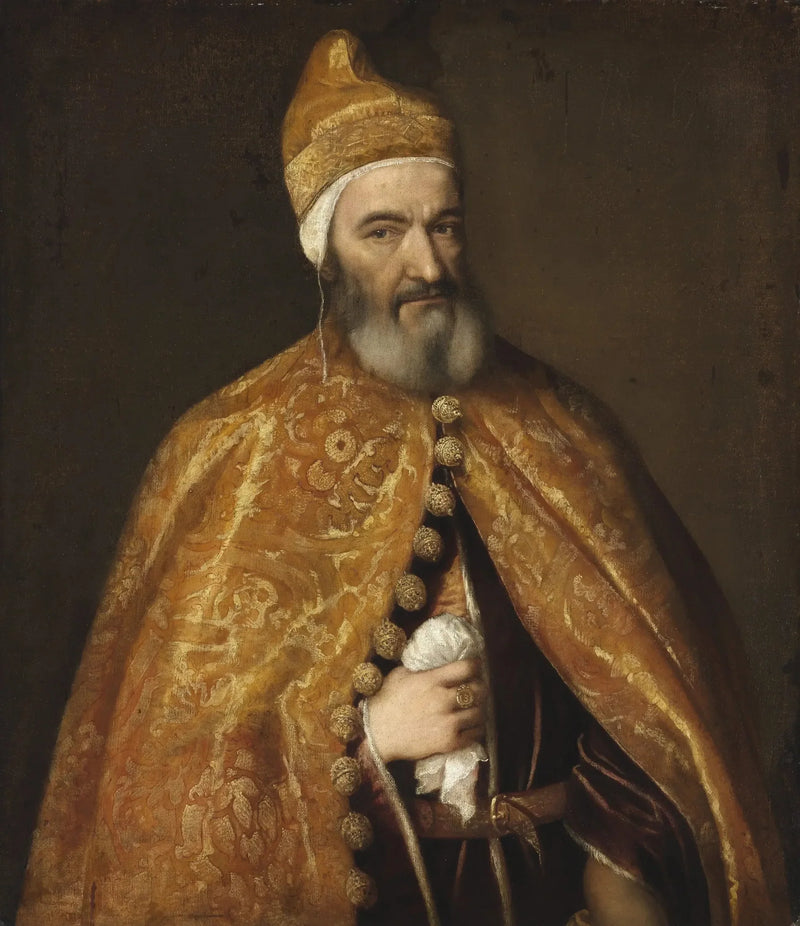 Portret Marcantonio Trevisan, doge Wenecji - Titian