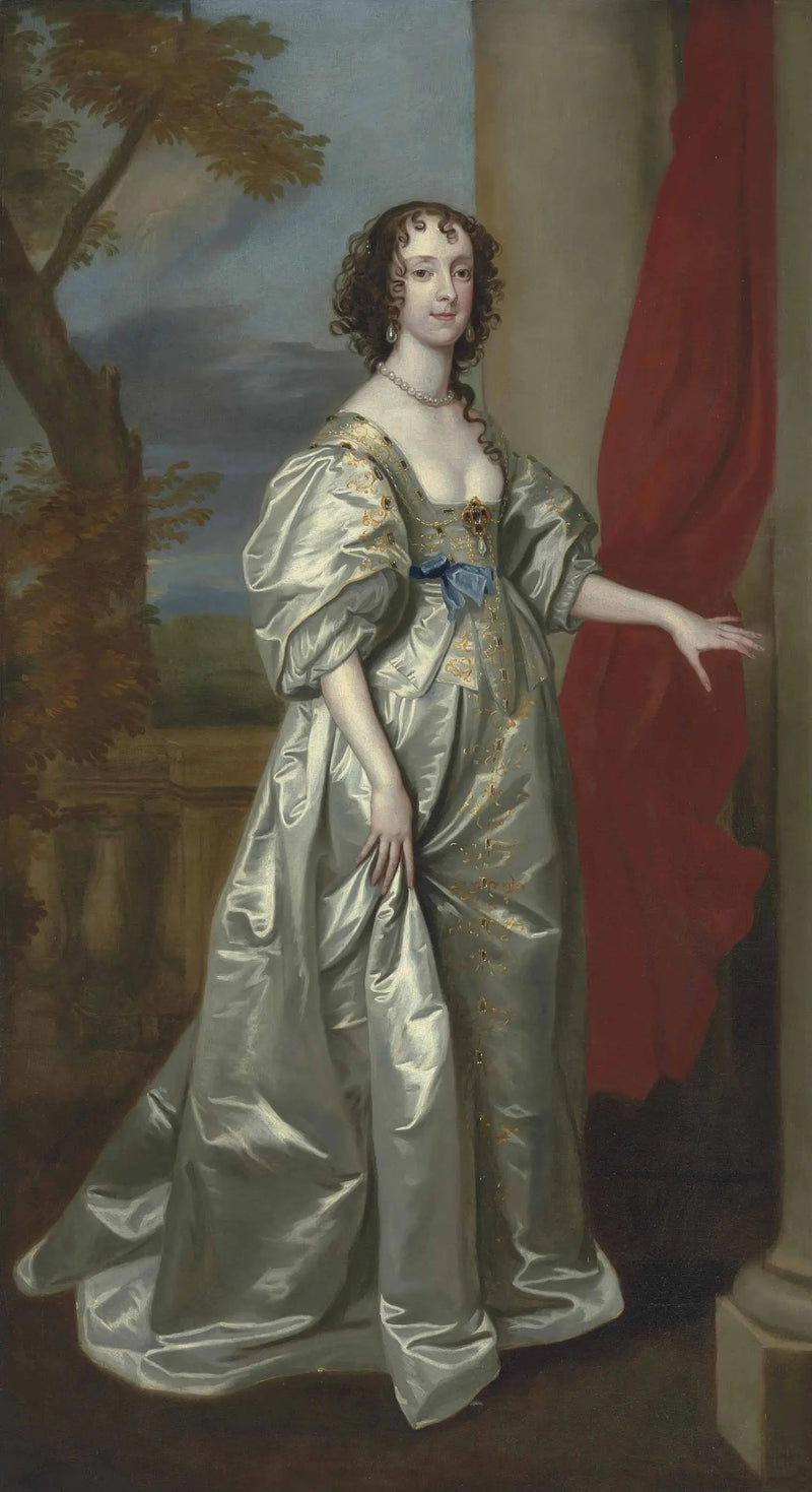 Portret Margaret Smith, pani Thomas Carey, później Lady Edward Herbert (1606-1678) - Antoine van Dyck