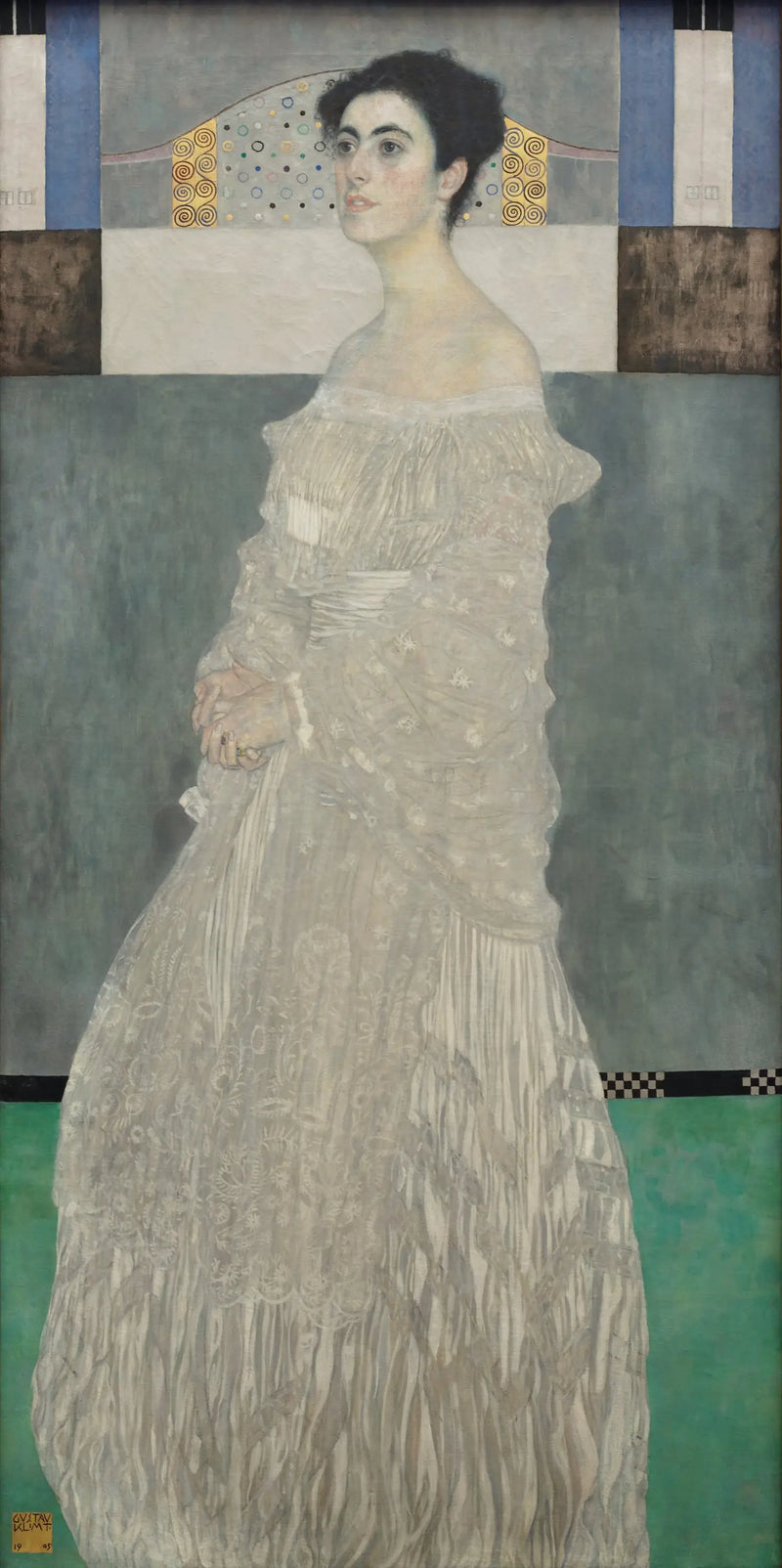 Portret Margarethe Stonborough-Wittgenstein - Gustav Klimt
