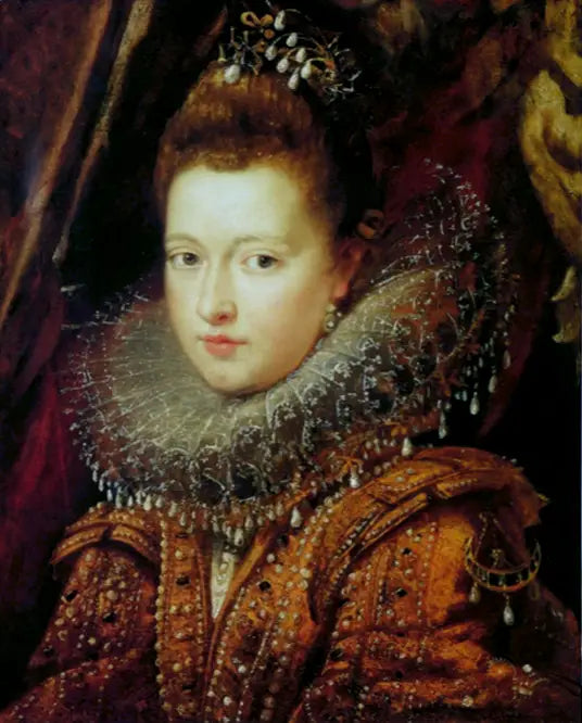Portret Margherity Gonzaga (fragment) - Peter Paul Rubens