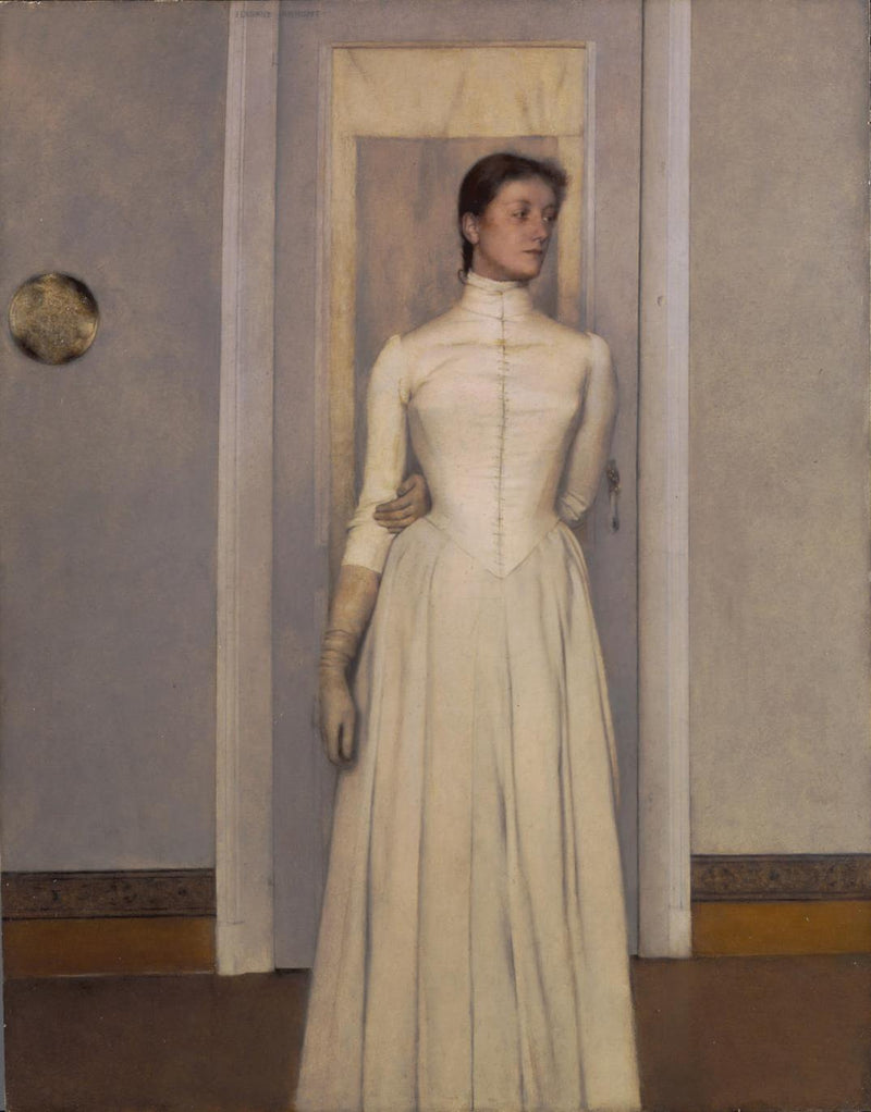 Portret Marguerite - Fernand Khnopff