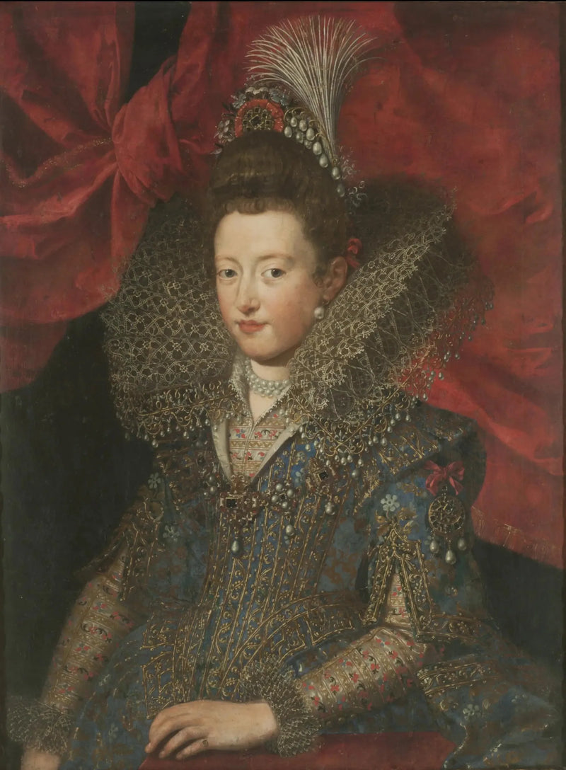 Portret Marguerite Gonzague - Frans Pourbus Młodszy