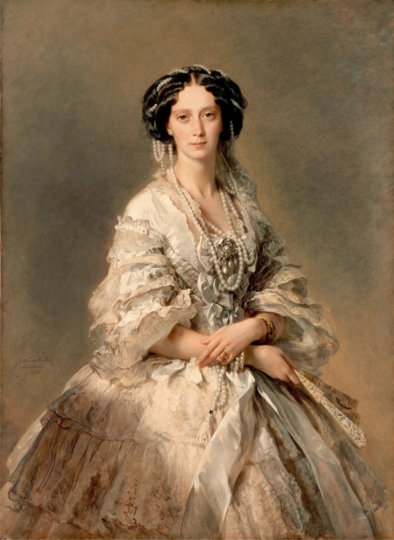 Portret Marii Aleksandrownej - Franz Xaver Winterhalter