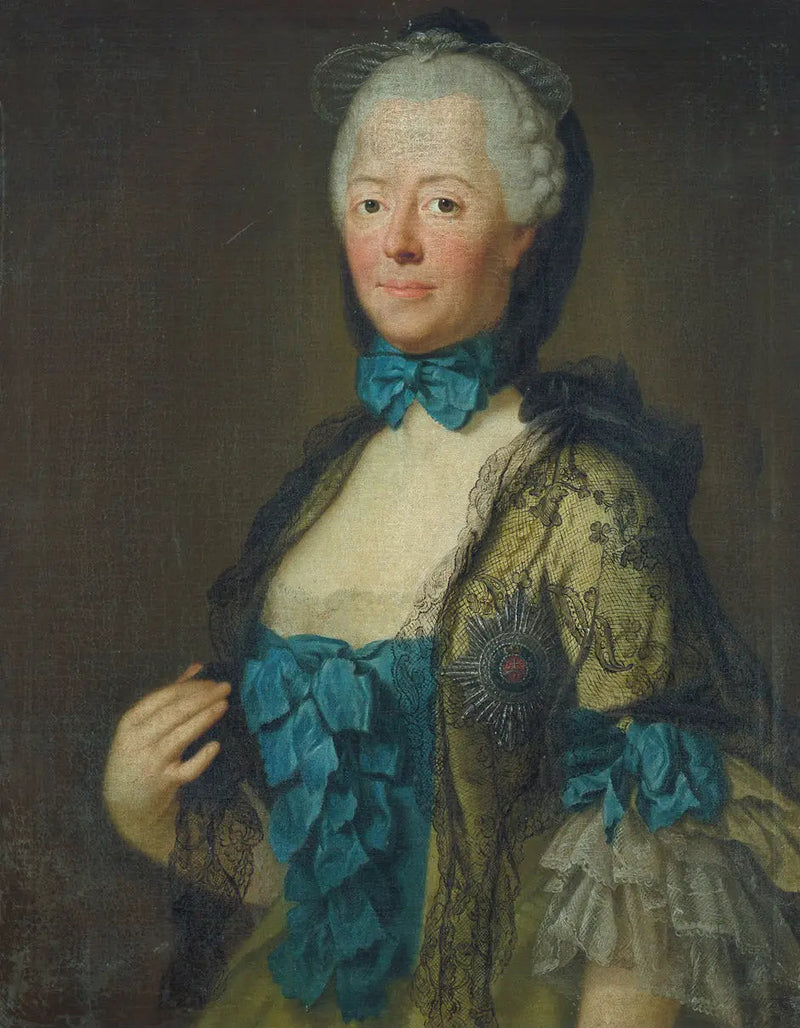 Portret Marii Antonii Walpurgis z Bawarii (1724-1780) - Anton Graff