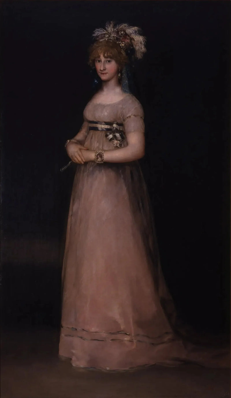 Portret Marii Luizy Burbon i Vallabriga - Francisco de Goya