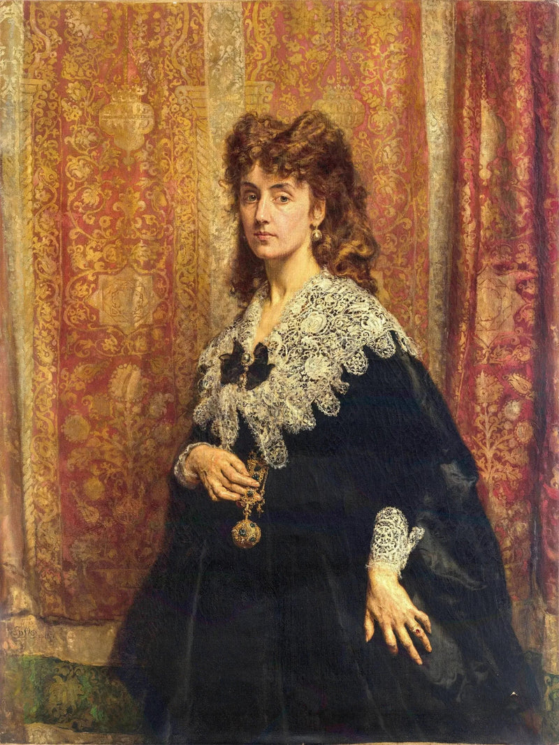 Portret Marii Pusłowskiej (1845-1926) - Jan Matejko