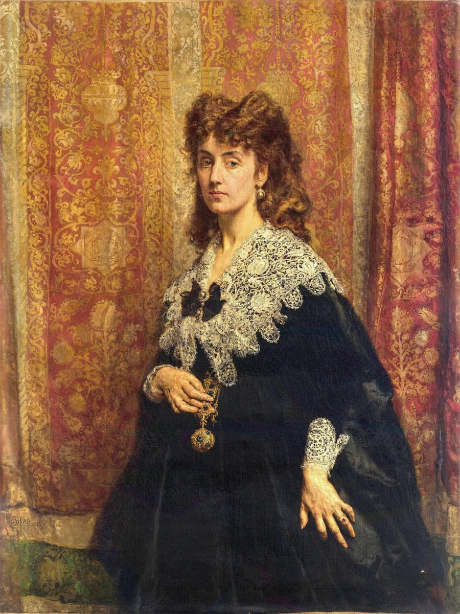 Portret Marii Pusłowskiej (1845-1926) - Jan Matejko