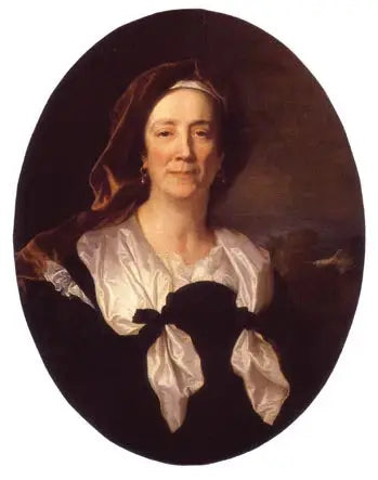 Portret Marii Serra, matki Hyacinthe Rigaud - Hyacinthe Rigaud