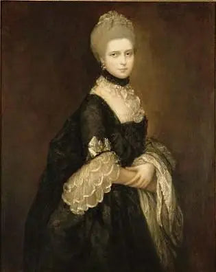 Portret Marii Walpole, hrabiny Waldegrave, później księżnej Gloucester (1736-1807) - Thomas Gainsborough