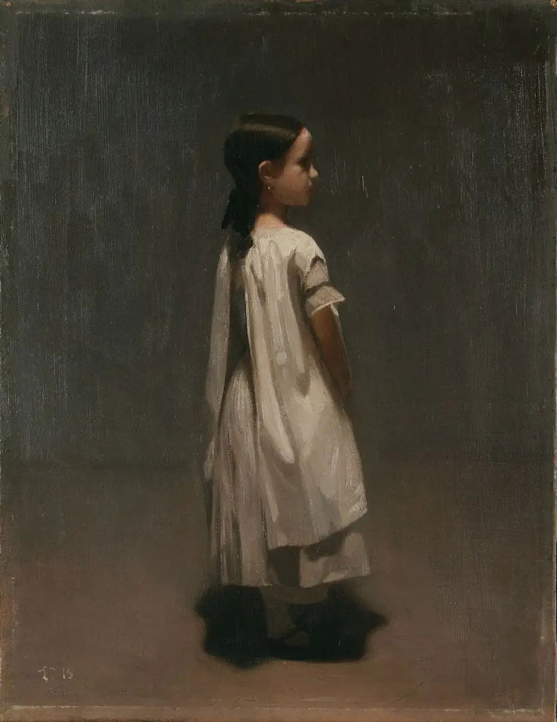 Portret Marie Bonnat, siostry artysty - Léon Bonnat