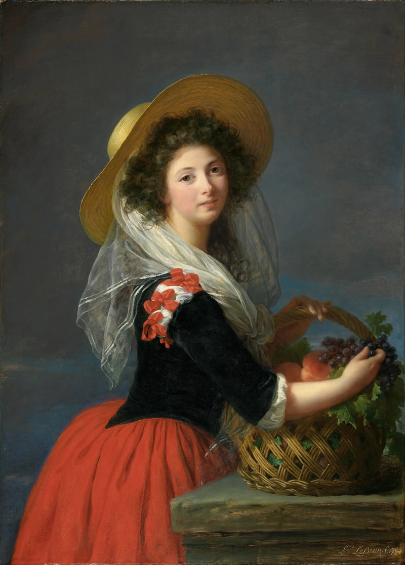 Portret Marie Gabrielle de Gramont, księżnej de Caderousse - Élisabeth Vigée Le Brun