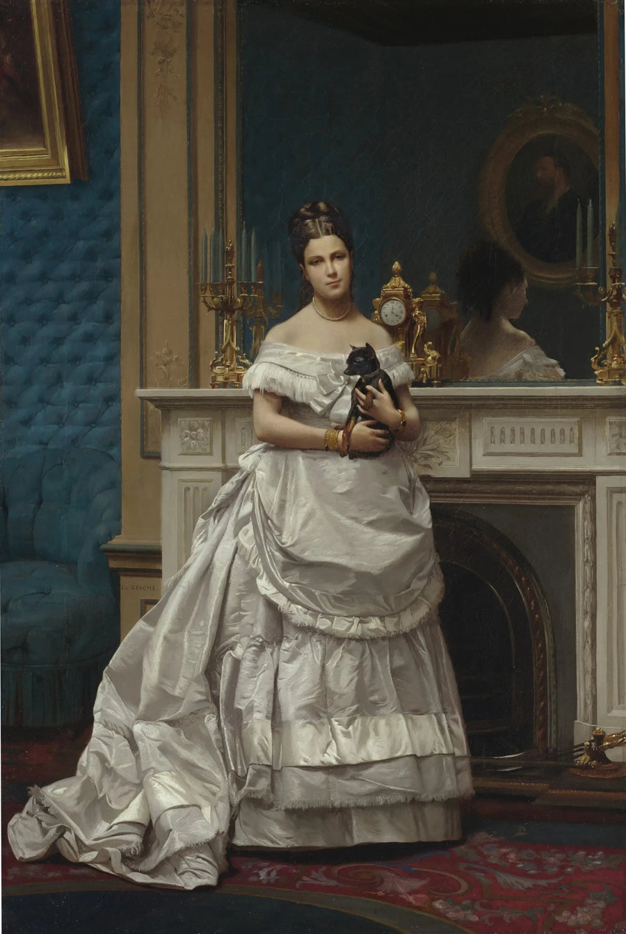Portret Marie Gérôme - Jean-Léon Gérôme