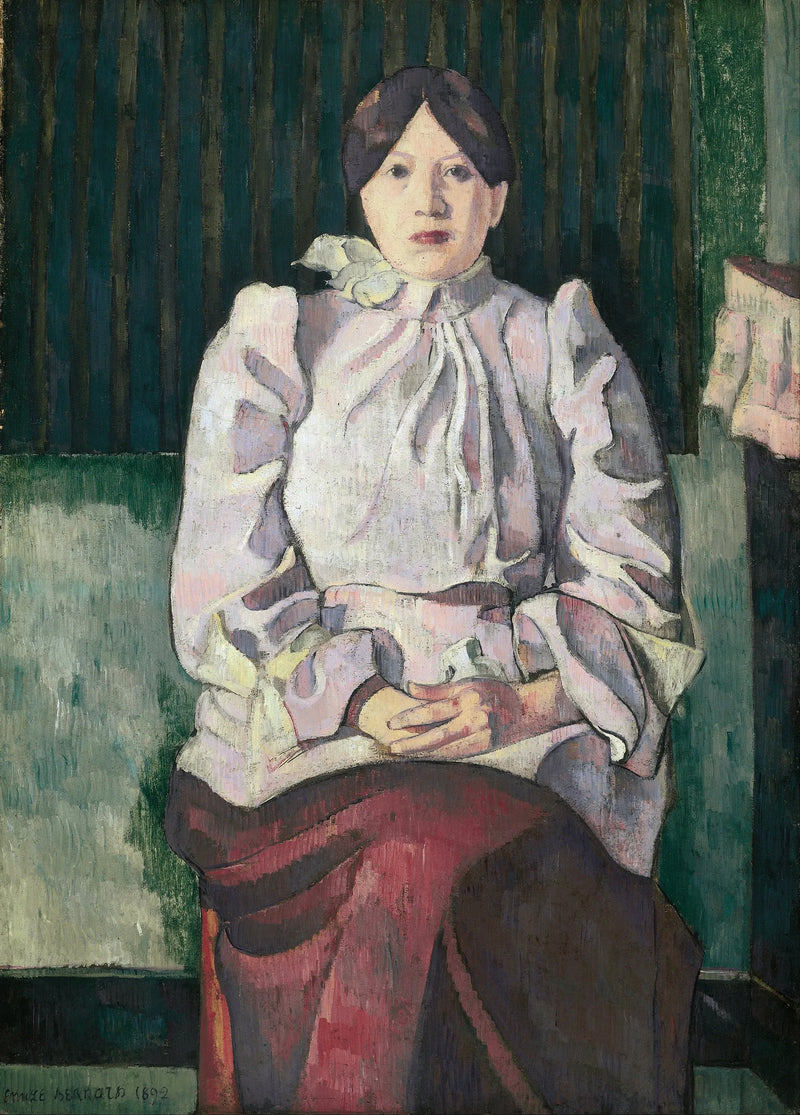 Portret Marie Lemasson - Émile Bernard