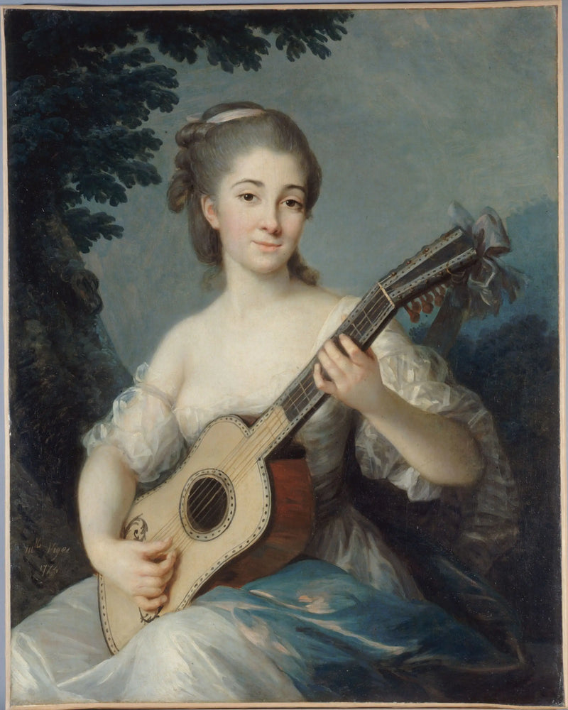 Portret Marie-Louise-Adélaïde-Jacquette de Robien, wicehrabiny Mirabeau - Élisabeth Vigée Le Brun