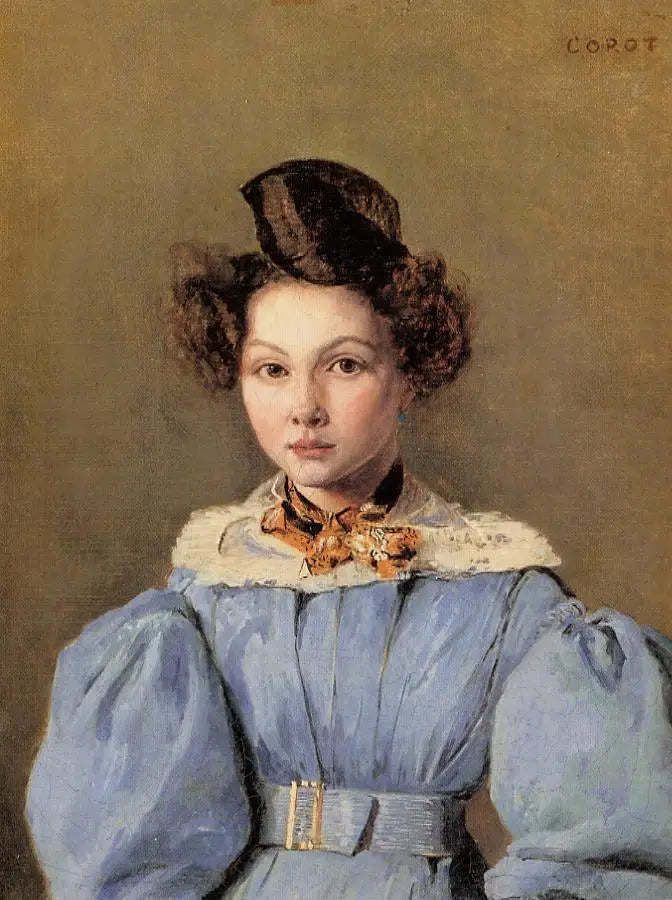 Portret Marie-Louise Laure Sennegon - Jean-Baptiste Camille Corot