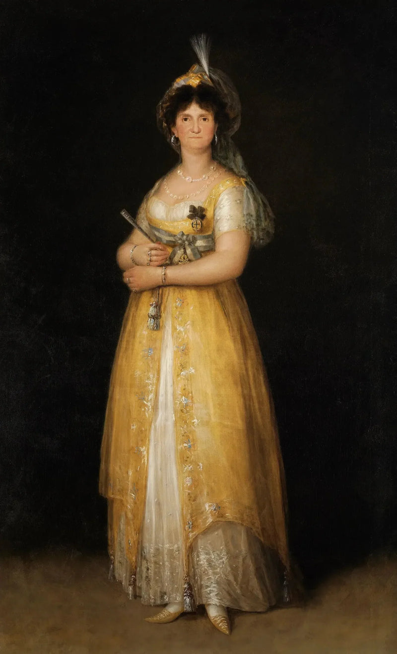 Portret Marii Ludwiki Parmy - Francisco de Goya