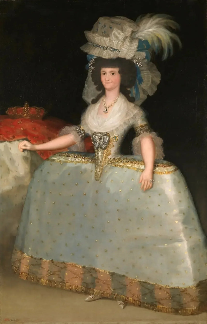 Portret Marii Ludwiki Parmy - Francisco de Goya