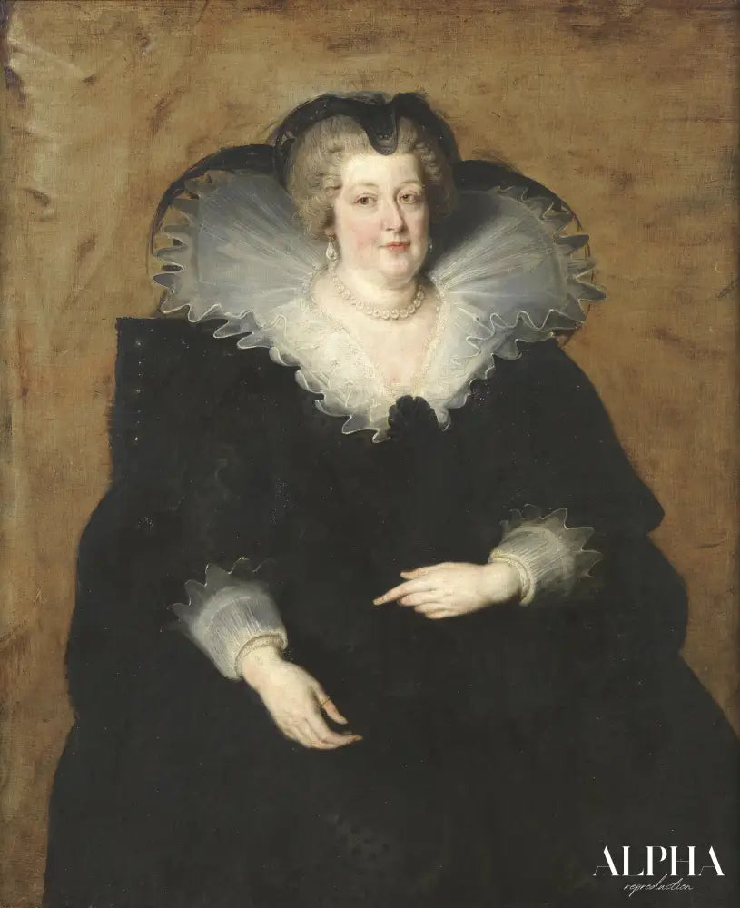 Portrait de Marie de Médici - Peter Paul Rubens - Reproductions de tableaux et peintures haut de gamme