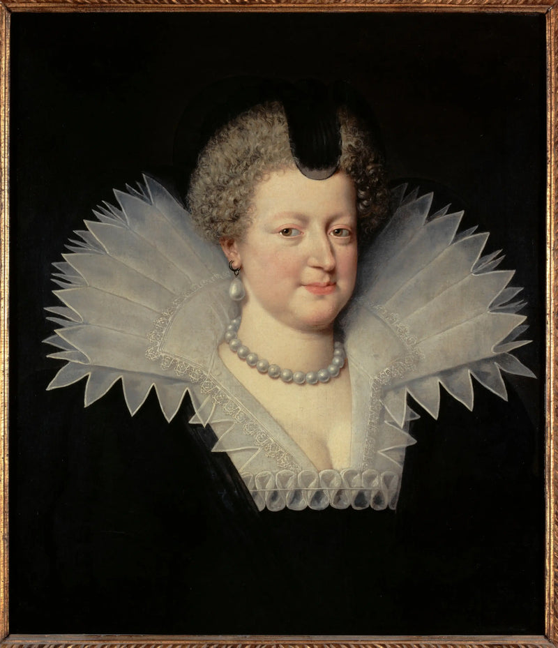 Portret Marii de Médicis (1573-1642), królowej Francji - Frans Pourbus Młodszy