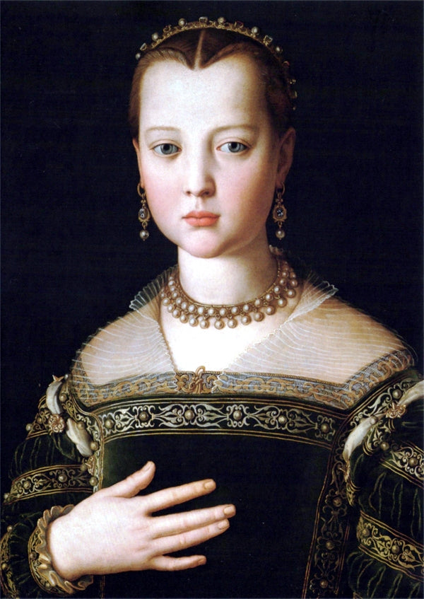 Portret Marii de Médicis - Bronzino