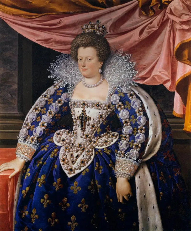 Portret Marii de Médicis - Frans Pourbus Młodszy