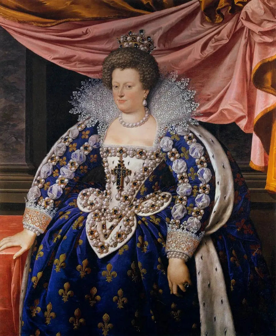 Portret Marii de Médicis - Frans Pourbus Młodszy