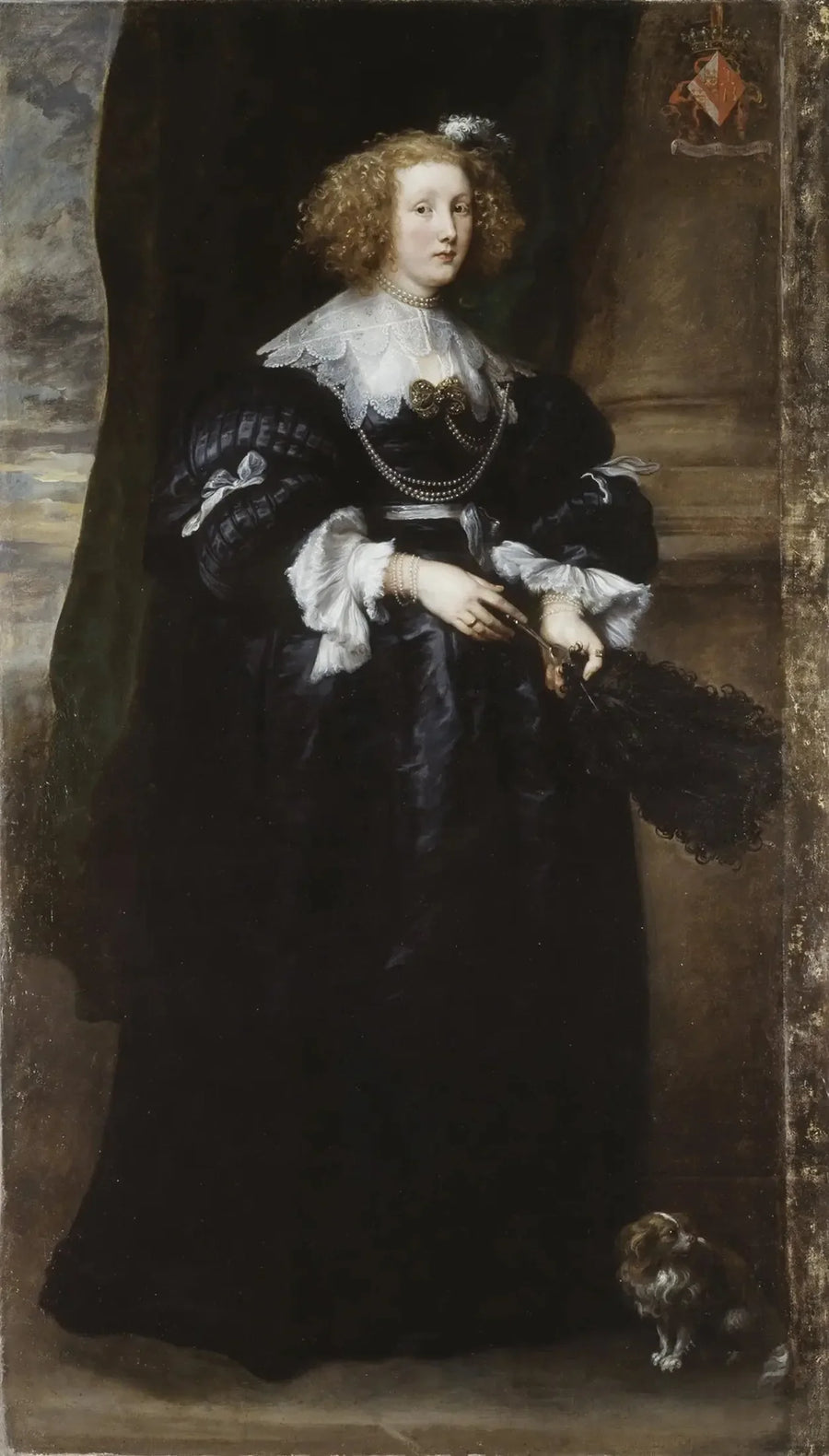 Portret Marie de Raet - Antoine van Dyck