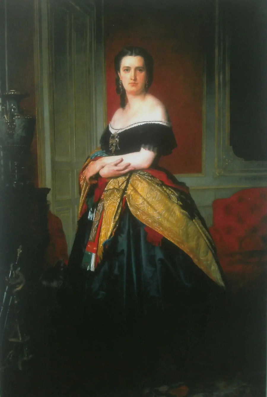 Portret Marie-Thérèse Bartholoni - Bouguereau