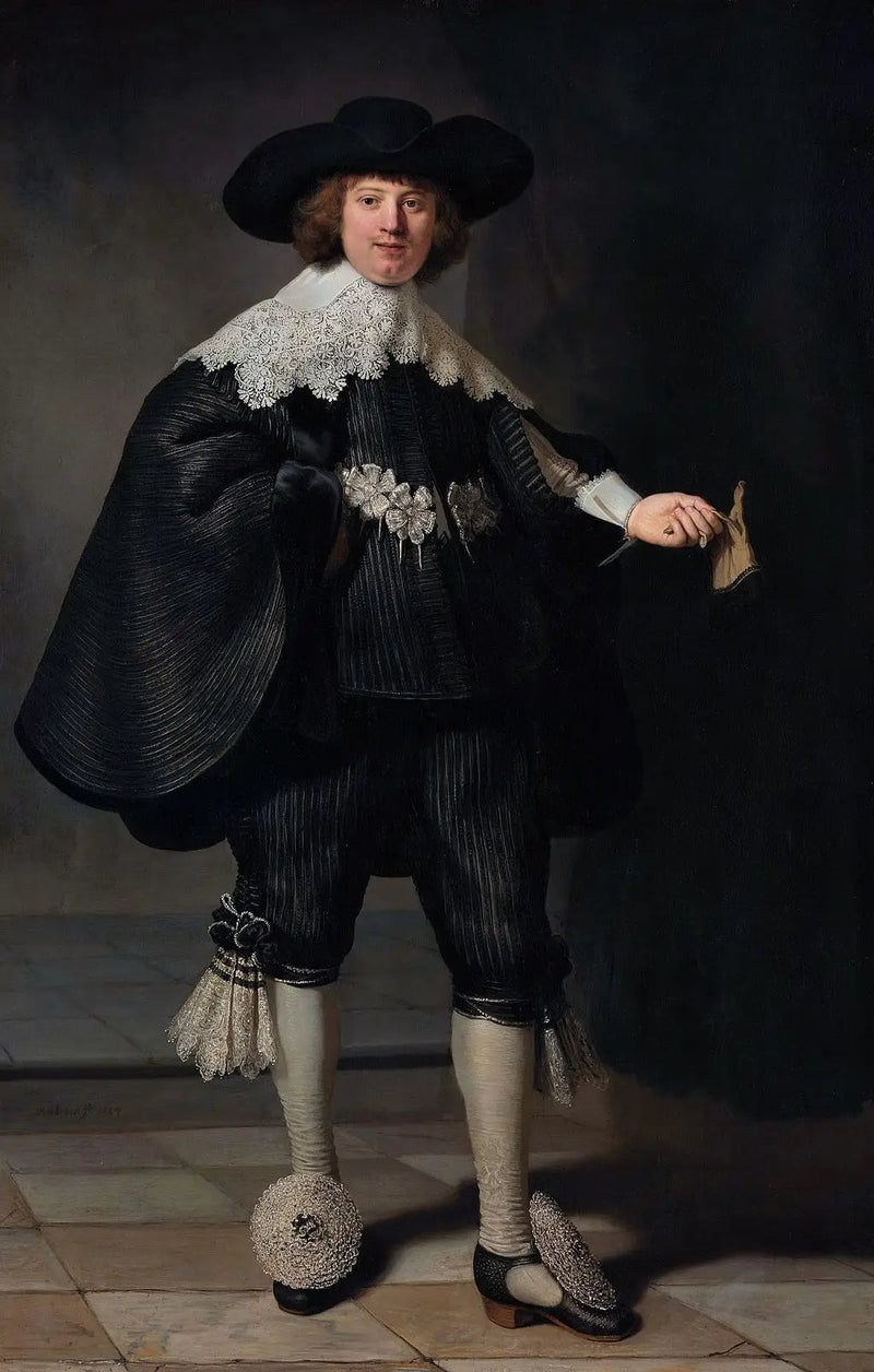 Portret Martena Soolmansa - Rembrandt