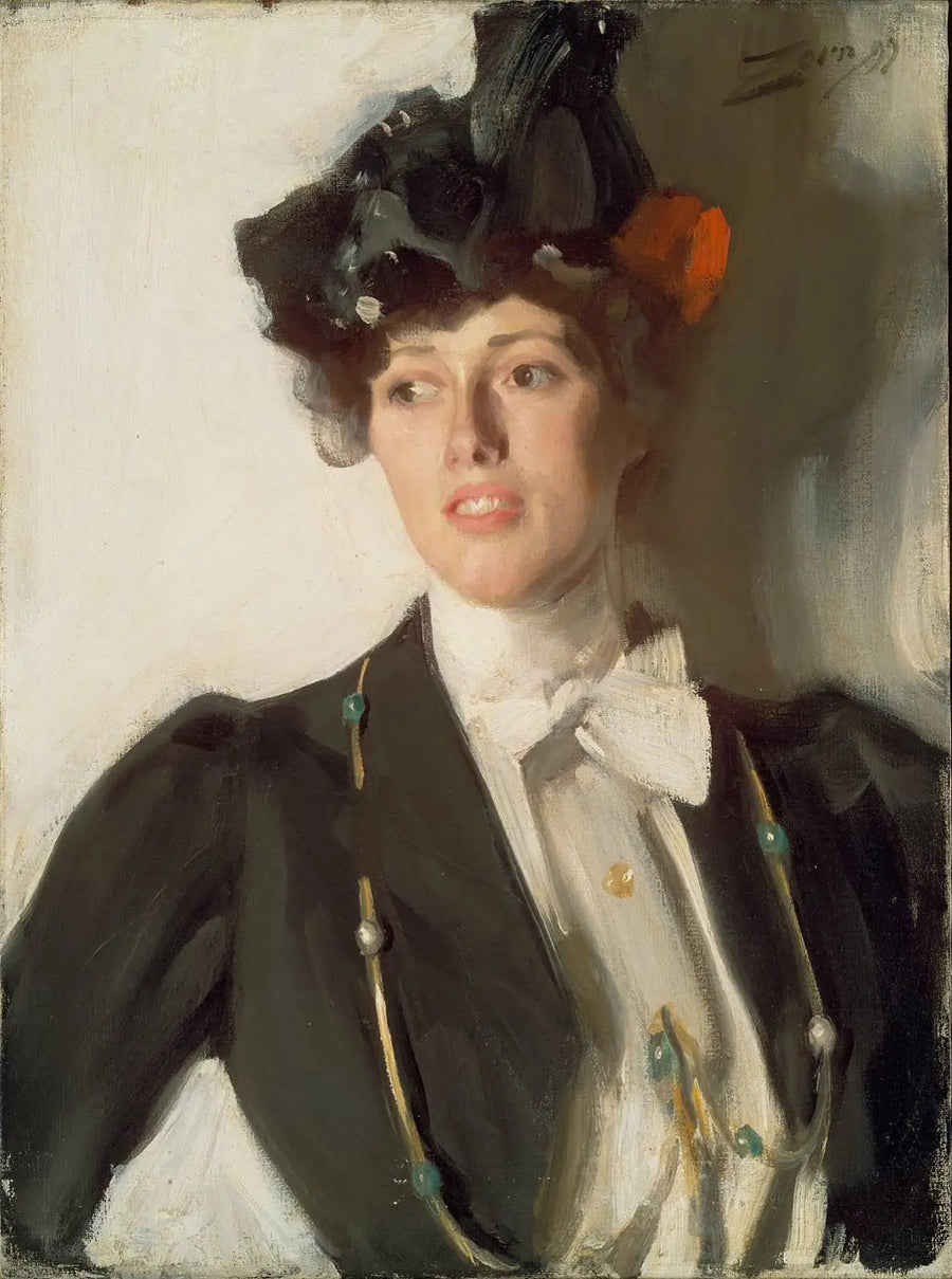 Portret Marthy Dana - Anders Zorn
