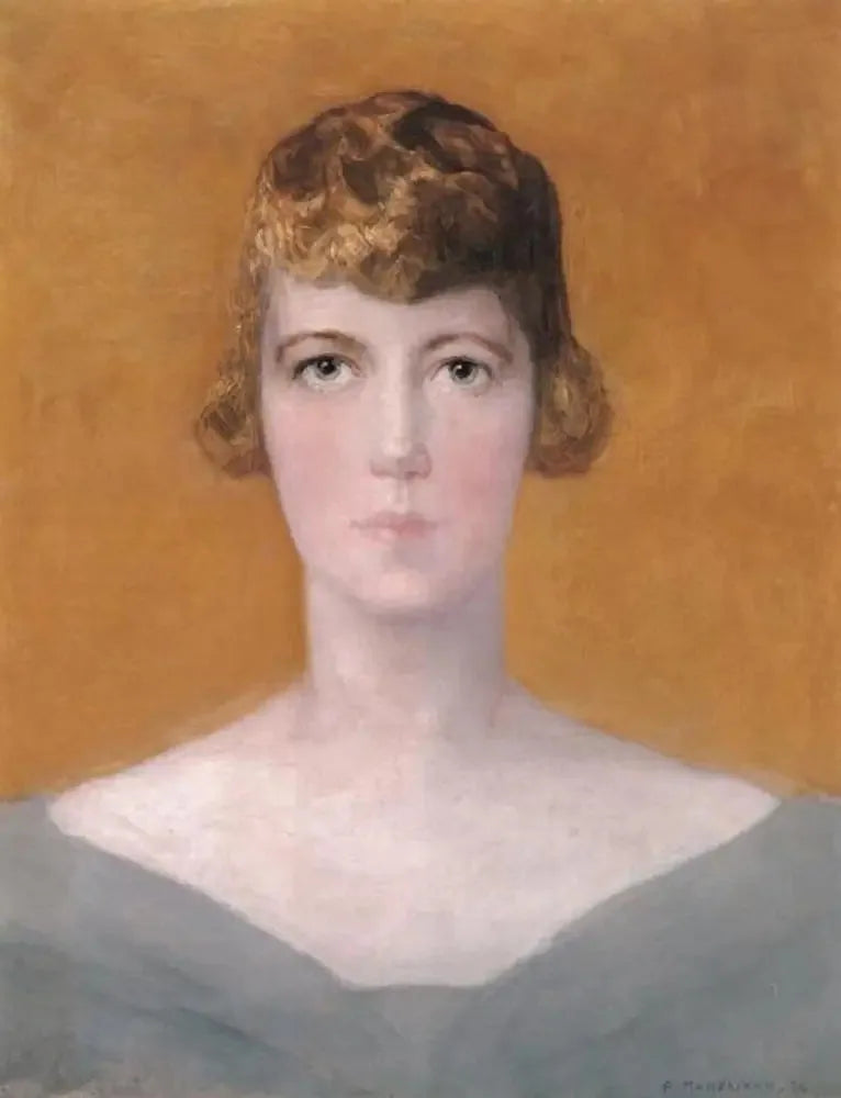 Portret Marthy Friedy de Fries (1893-...) - Piet Mondrian