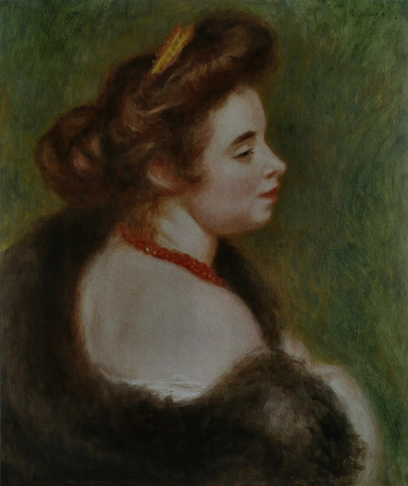 Portret Marthe Denis - Pierre-Auguste Renoir