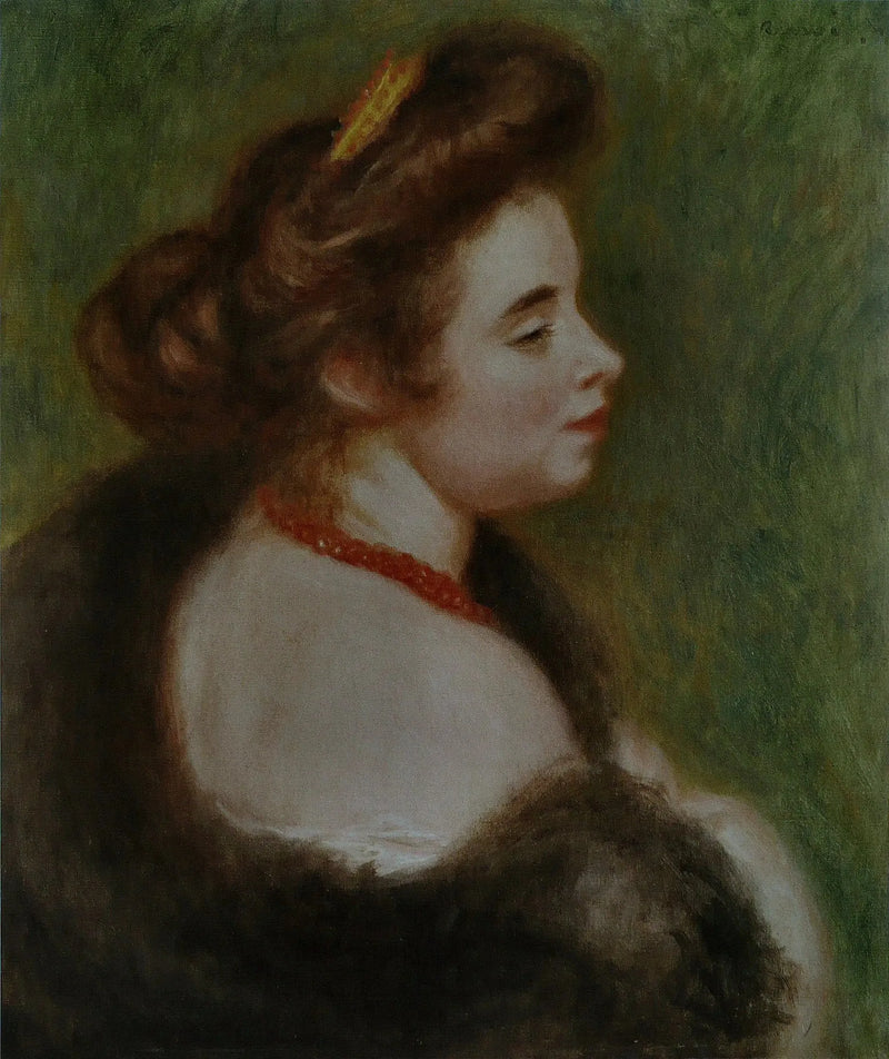 Portret Marthe Denis - Pierre-Auguste Renoir