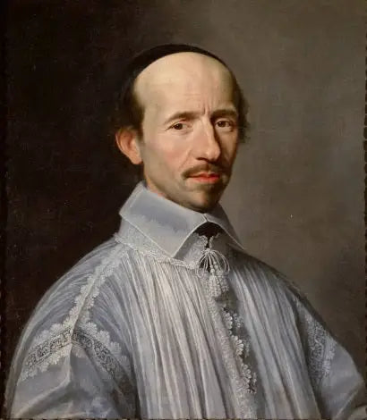 Portret Martina de Barcos, opata Saint-Cyran - Philippe de Champaigne