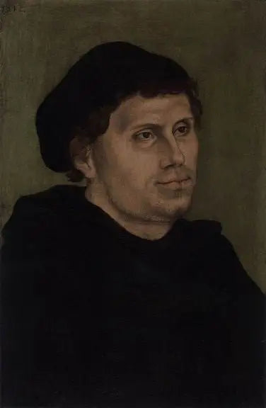 Portret Martina Lutra (1483-1546) - Lucas Cranach Starszy