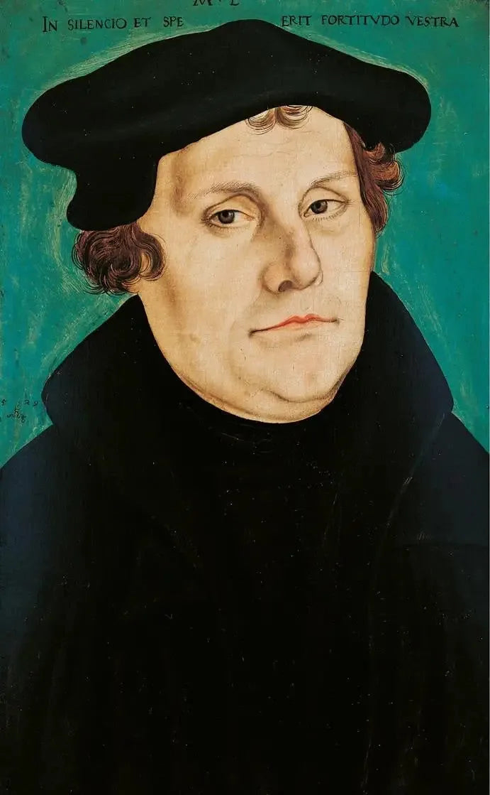 Portret Martina Lutra - Lucas Cranach Starszy