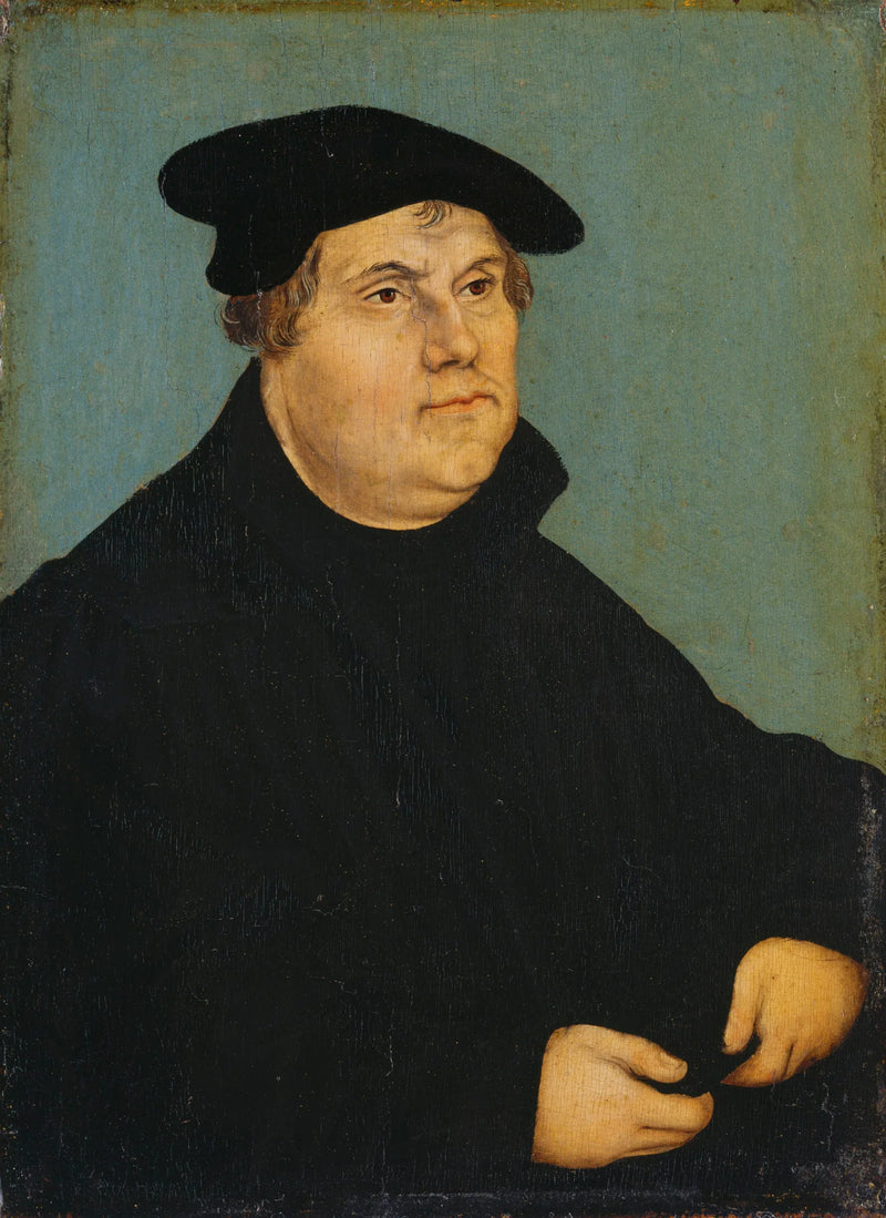 Portret Martina Lutra - Lucas Cranach Starszy