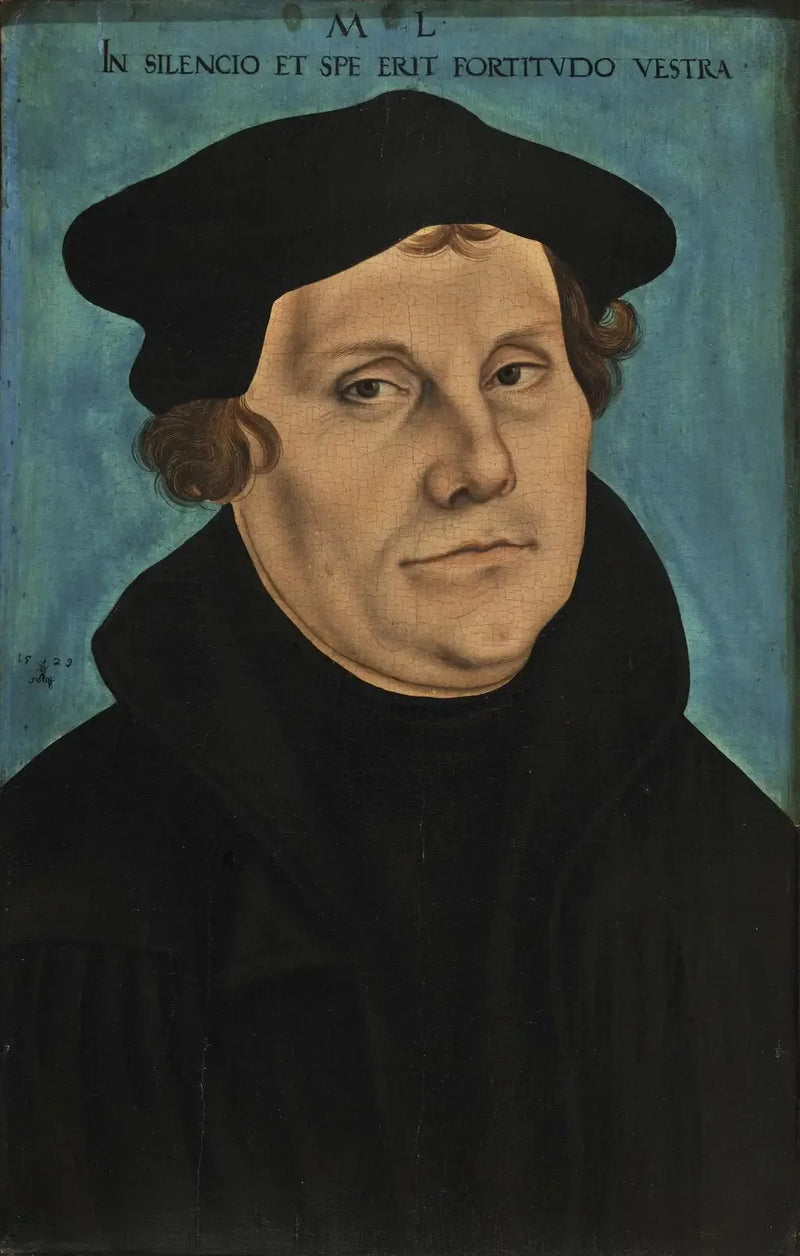 Portret Martina Lutra - Lucas Cranach Starszy