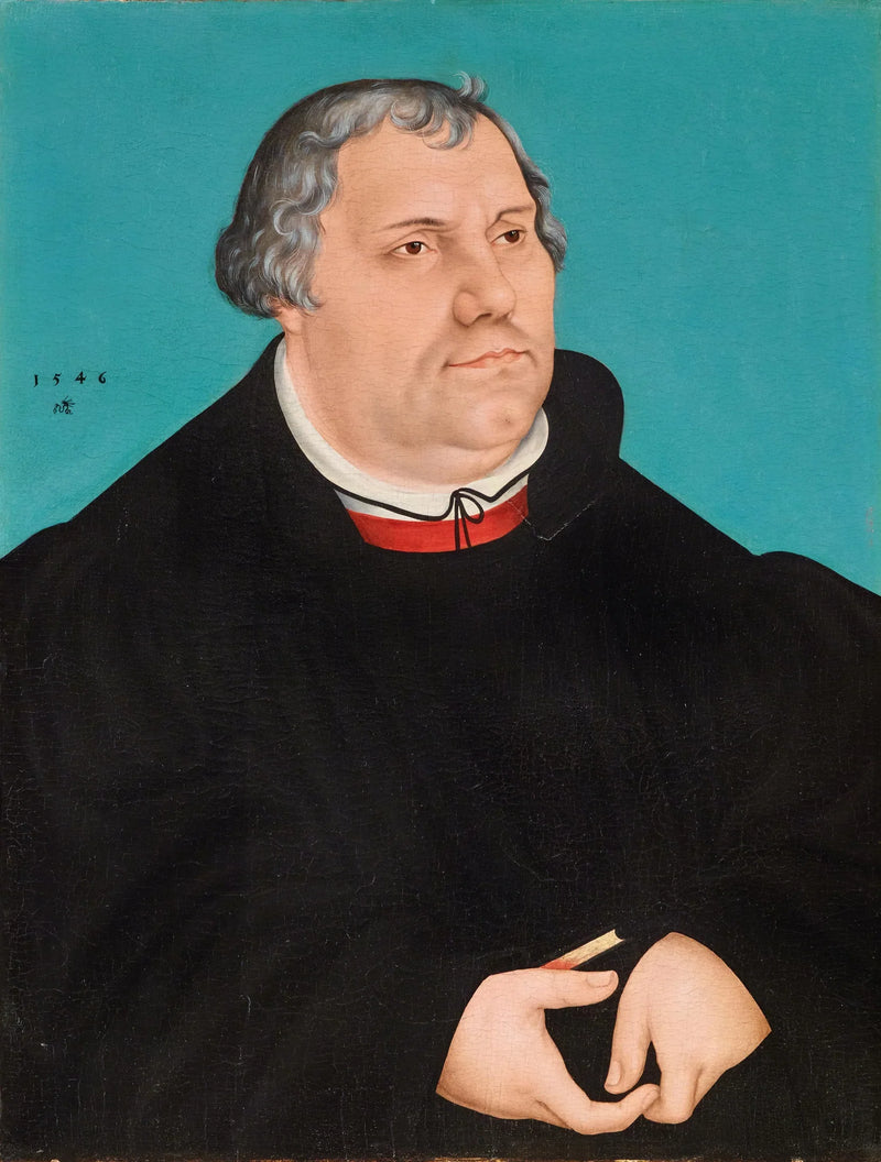 Portret Martina Lutra - Lucas Cranach Starszy