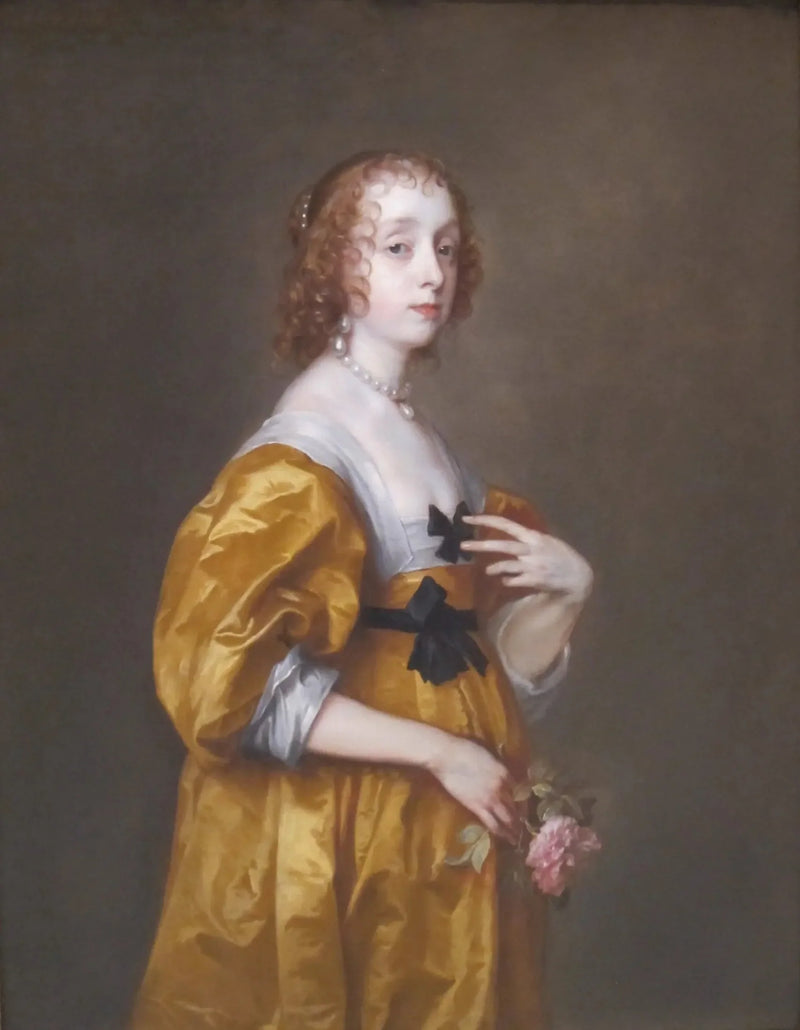 Portret Mary Villiers, Lady Herbert de Shurland - Antoine van Dyck