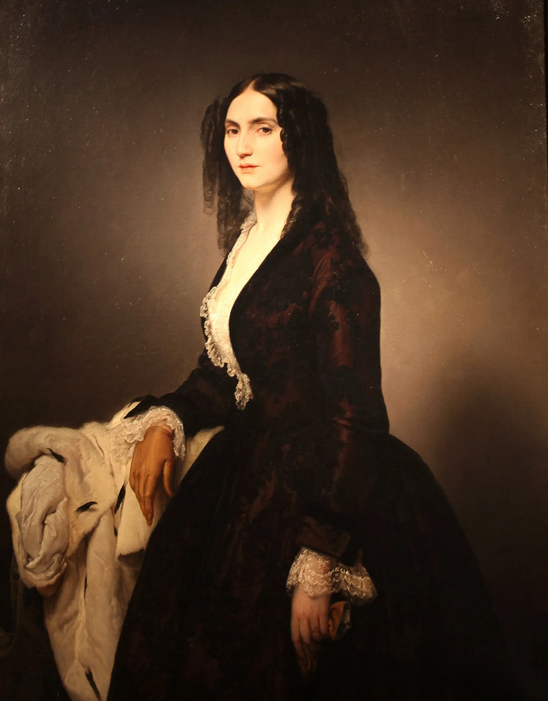Portret Matilde Juva Branca - Francesco Hayez