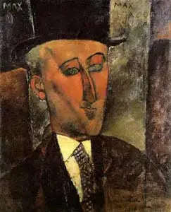 Portret Maxa Jacob - Amedeo Modigliani
