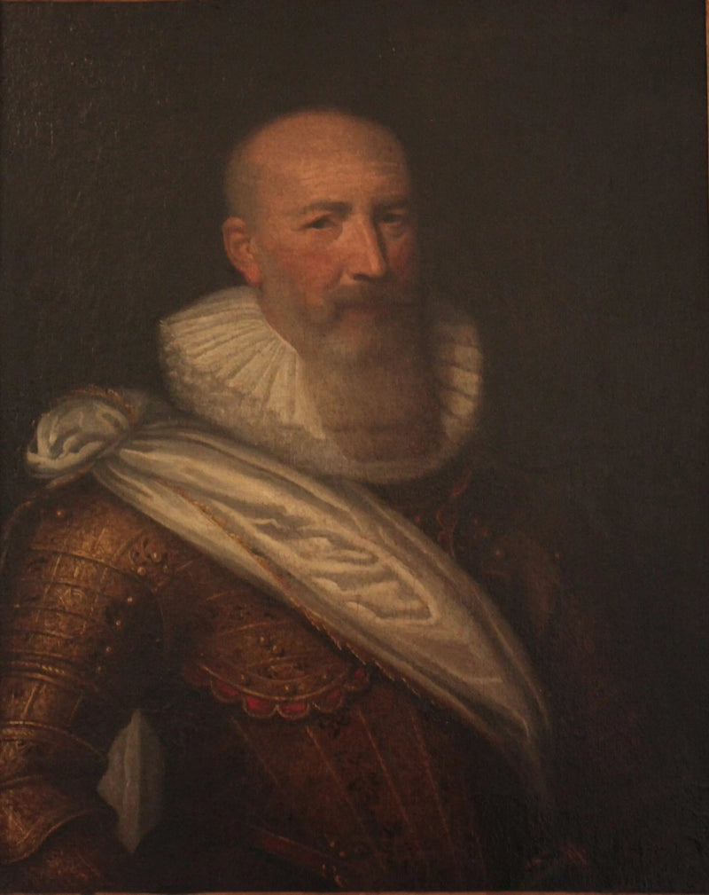 Portret Maximiliana de Béthune, księcia Sully'ego - Frans Pourbus Młodszy