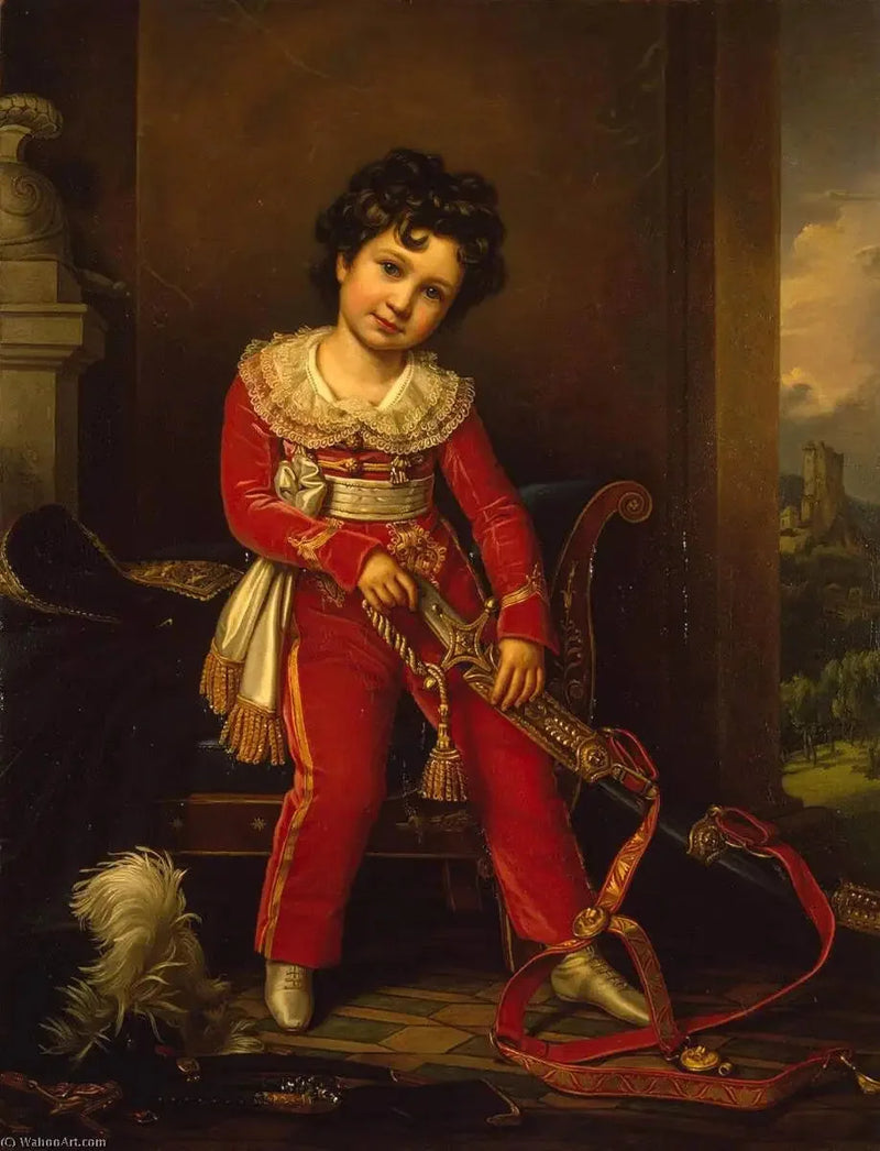 Portret Maksymiliana, księcia Leuchtenberg - Joseph Karl Stieler