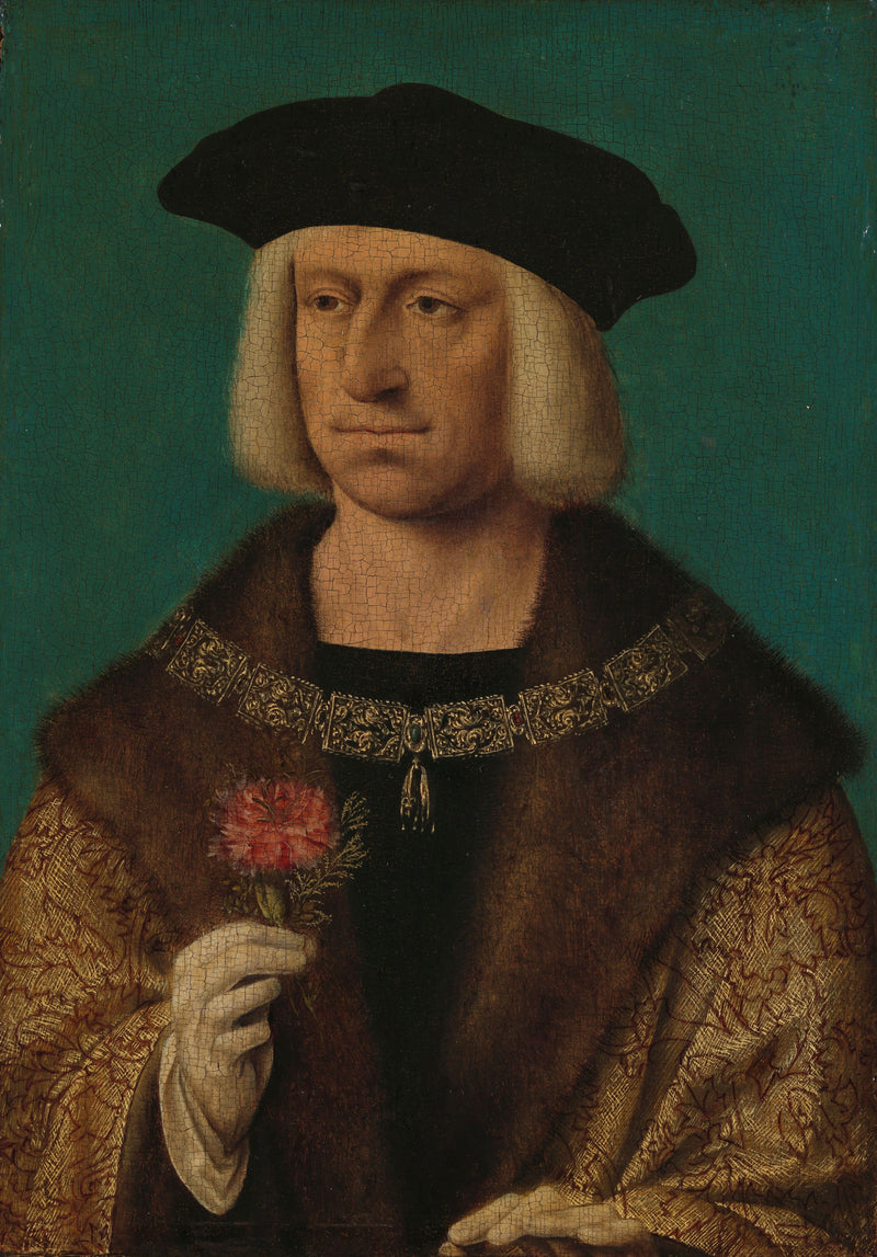 Portret Maksymiliana I (1459-1519) - Joos van Cleve