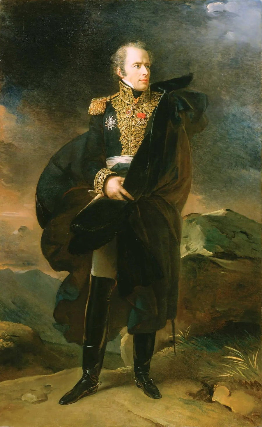 Portret Maximiliena-Sébastiena Foy - François Gérard